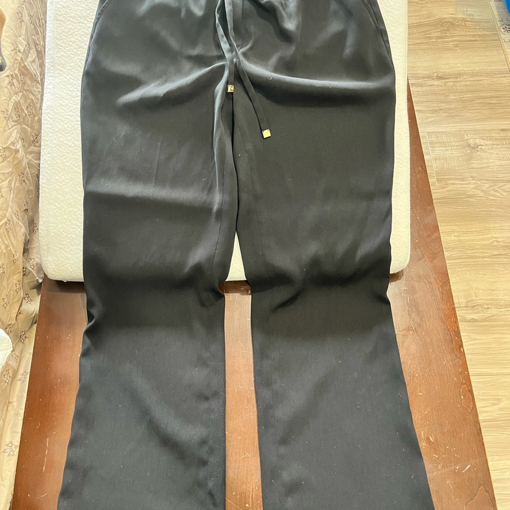 Calvin Klein Black Sweatpants with Smooth Finish